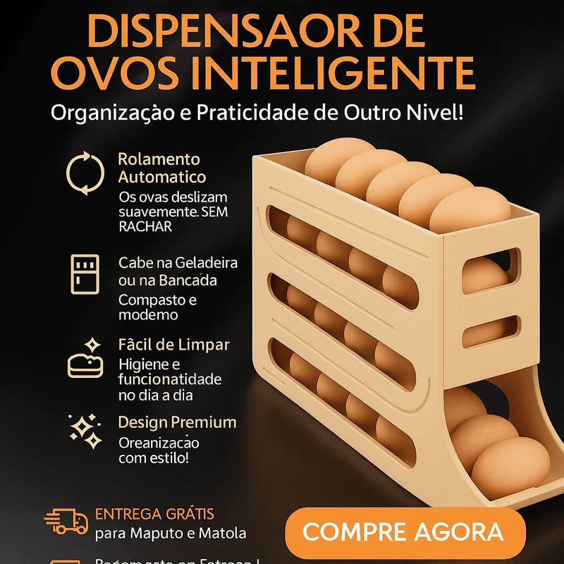 Dispersador de Ovos 4 Camadas - Brilho Shop