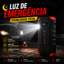 Arrancador de Carro 4 em 1 2000A com Compressor e Power Bank