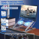 Suporte Ventilado em Alumínio para Notebook - Brilho Shop