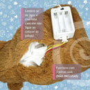 Urso de Ninar Musical com Luz Noturna - Brilho Shop