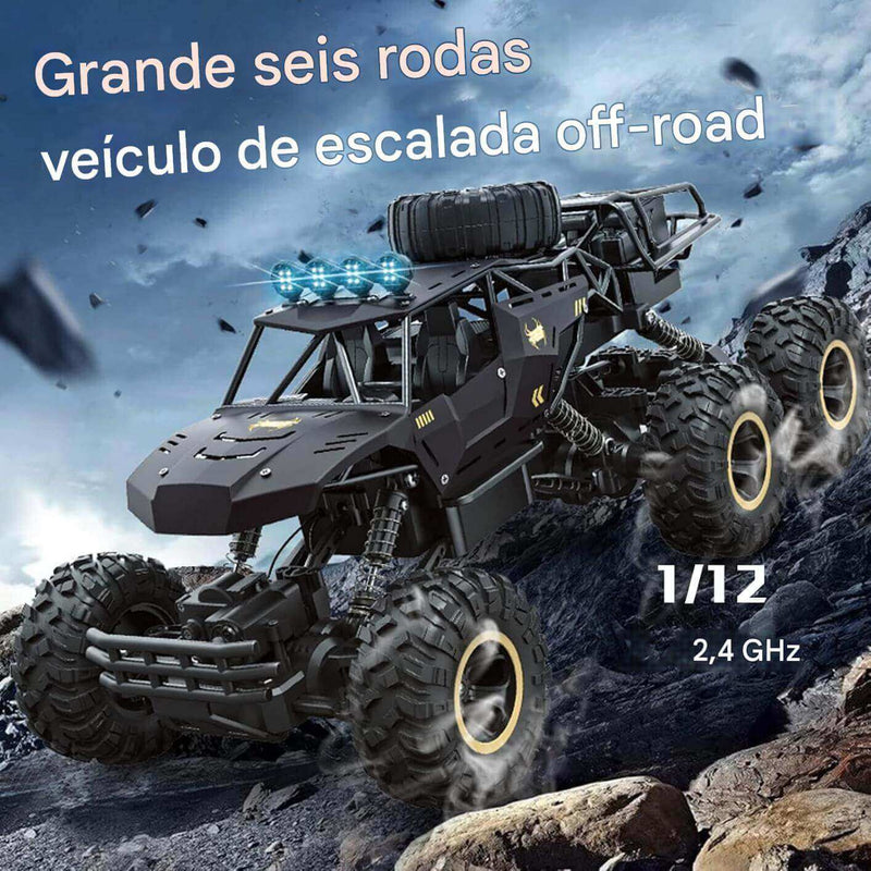 Carrinho Controle Remoto 6x6 Off-Road