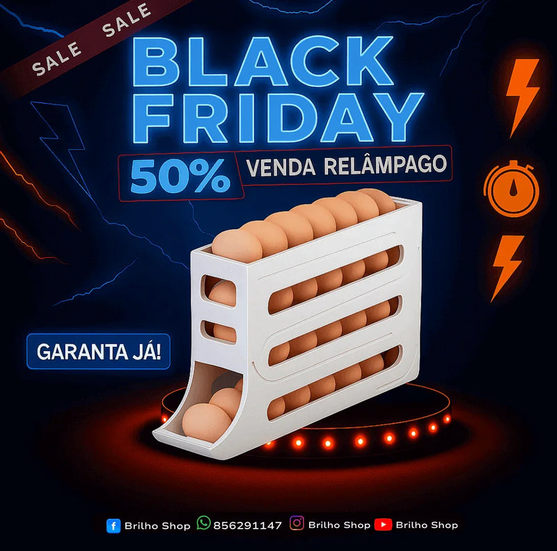Dispersador de Ovos 4 Camadas - Brilho Shop