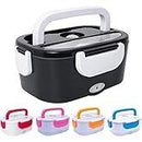 Marmita Elétrica Portátil Veicular de Aço Inoxidável - Brilho Shop