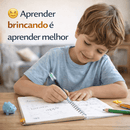 Kit 4 Cadernos Mágicos de Caligrafia Infantil + Bónus PDF