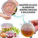 Tampas de Silicone Ajustáveis - Brilho Shop