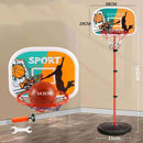 Jogo de Basket Infantil com Aro Ajustável e Bola - Brilho Shop