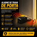 Trava Alarme Elite™ -Proteção Inteligente para Casa, Hotel e Viagens