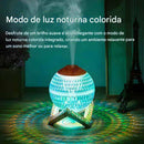 Umidificador & Difusor Cristal Glow™ 2 em 1 com Luz LED