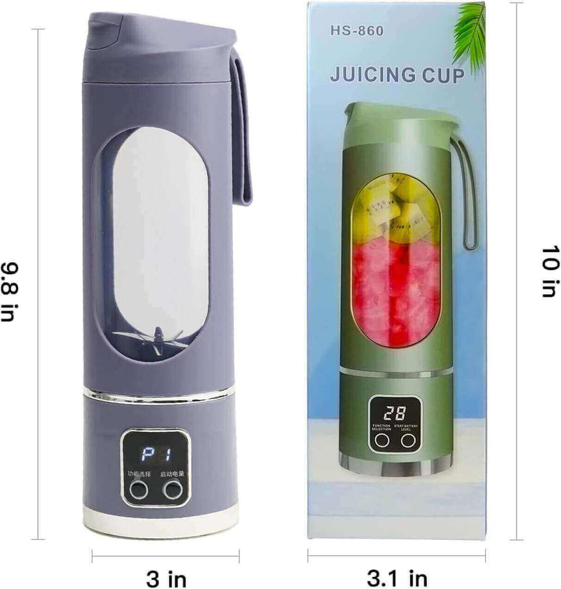 TurboMix Portátil – Liquidificador Inteligente e Compacto para Sucos e Batidos Rápidos, Nutritivos em Qualquer Lugar&nbsp;