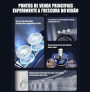 Ventilador Duplo Portátil com Umidificador e Luz LED - Últimas Unidades - Brilho Shop
