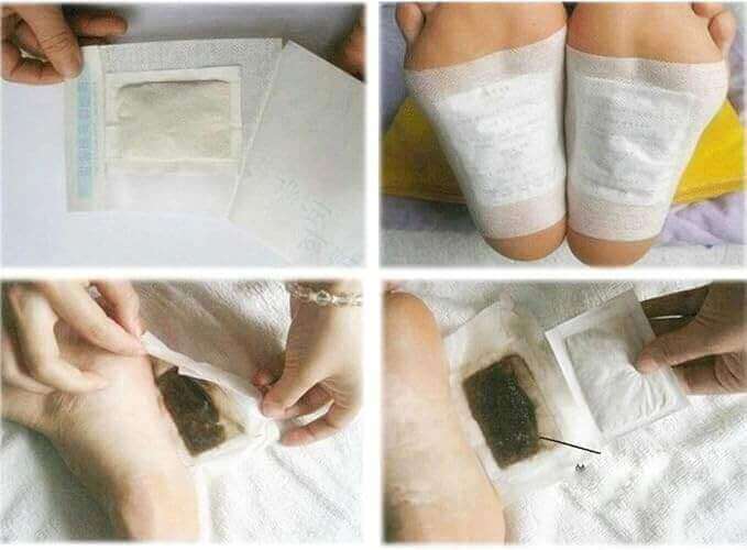 Adesivos Detox Para os Pés Detoxtape - Remova Toxinas Naturalmente