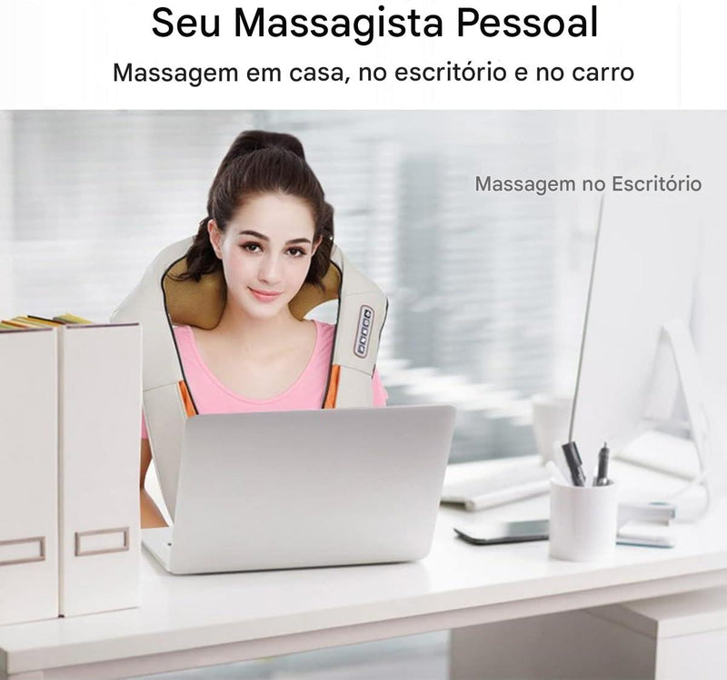 Massageador com Aquecimento Infravermelho