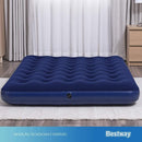 A03 - Colchão de Ar Bestway Flocked Duplo Confortável e Resistente