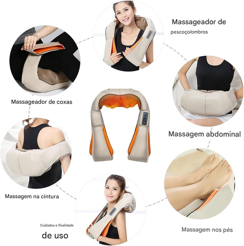 Massageador com Aquecimento Infravermelho
