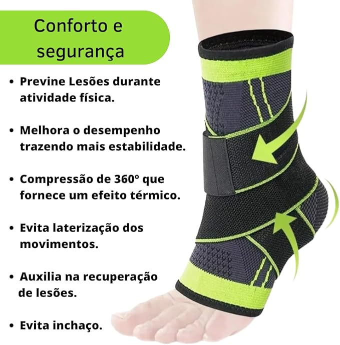 Kit 2 Tornozeleiras Ortopedica | COMPRE 1 LEVE 2 | ULTIMAS UNIDADES