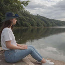 Chapéu com Ventiladores Solares