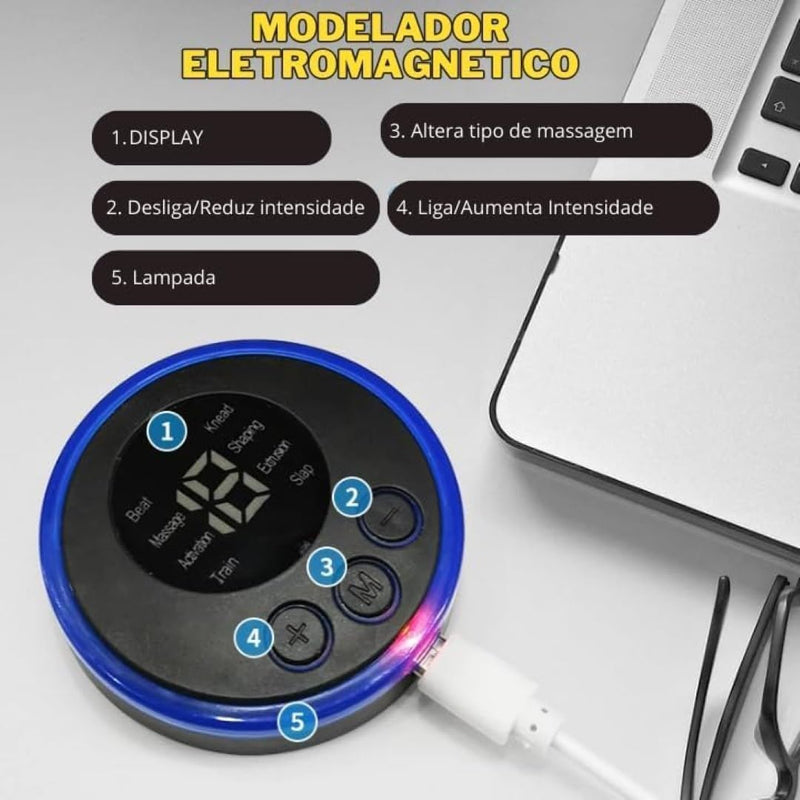 XWave – Massageador de Nuca com Tecnologia EMS;Estimulação e Relaxamento em Um Só Toque
