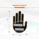 A08 - Luz de Gestos Engraçados para Carro com Controle Remoto - Brilho Shop