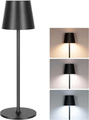 💡✨Abajur de Mesa LED Sem Fio Recarregável