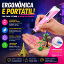 🖊️ Caneta 3D Criativa Premium — Últimas Unidades Disponíveis!