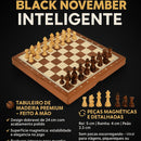 Jogo de Xadrez Magnético Portátil - Brilho Shop