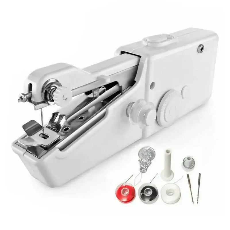 Costura Mágica Portátil™ – Mini Máquina de Costura Elétrica Sem Fio para Reparos Rápidos