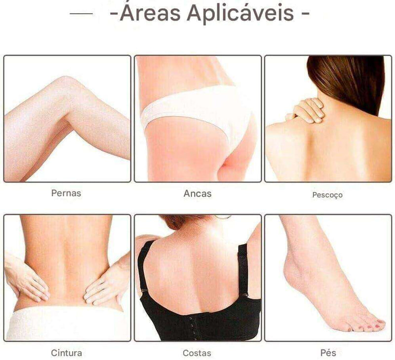 Mini Massageador Portátil 3 Pontas