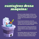 Mini Máquina de Lavar Portátil - Brilho Shop