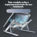 Suporte Ventilado em Alumínio para Notebook - Brilho Shop