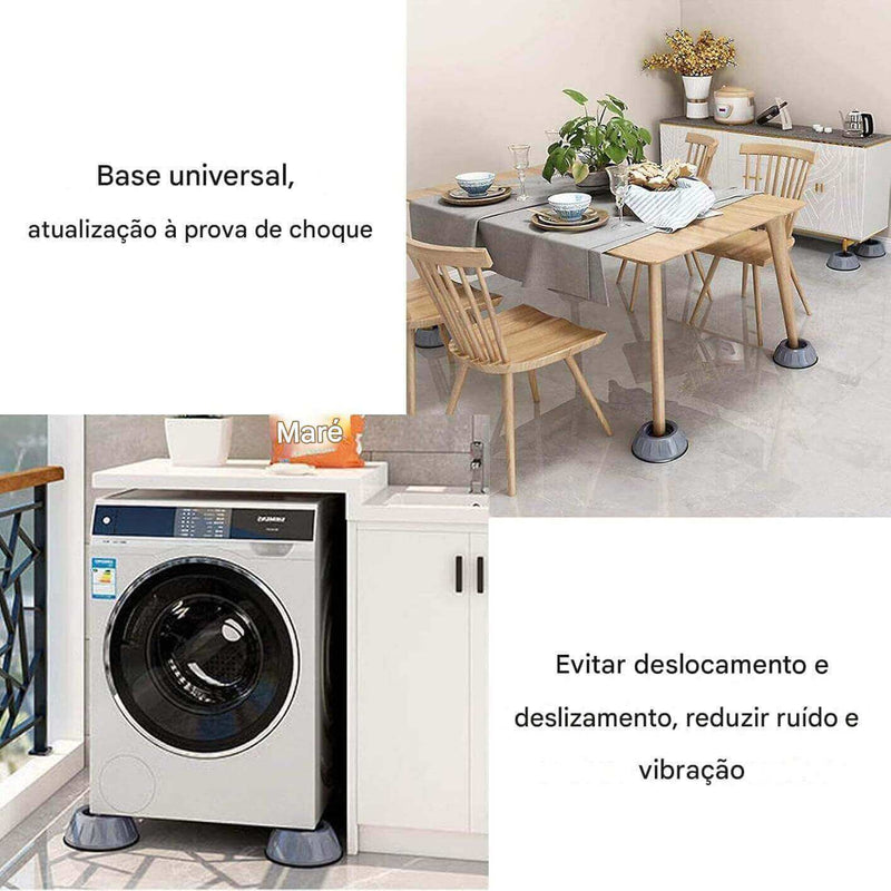 Almofadas Antivibração para Máquina de Lavar