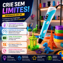 🖊️ Caneta 3D Criativa Premium — Últimas Unidades Disponíveis!