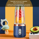 PowerJuice Pro™ – Mini Liquidificador Portátil Recarregável de Alta Velocidade