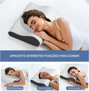 A04 - Travesseiro BioErgo – Alinhamento Saudável & Sono Profundo - Brilho Shop