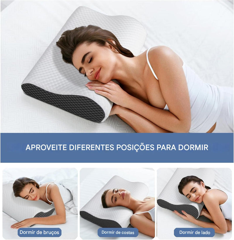 A04 - Travesseiro BioErgo – Alinhamento Saudável & Sono Profundo