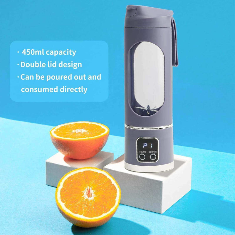 TurboMix Portátil – Liquidificador Inteligente e Compacto para Sucos e Batidos Rápidos, Nutritivos em Qualquer Lugar&nbsp;