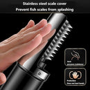 A10 - FishClean Max- Escamador Elétrico Portátil;Tecnologia para Limpeza de Peixes sem Esforço,com Rapidez e Segurança - Brilho Shop