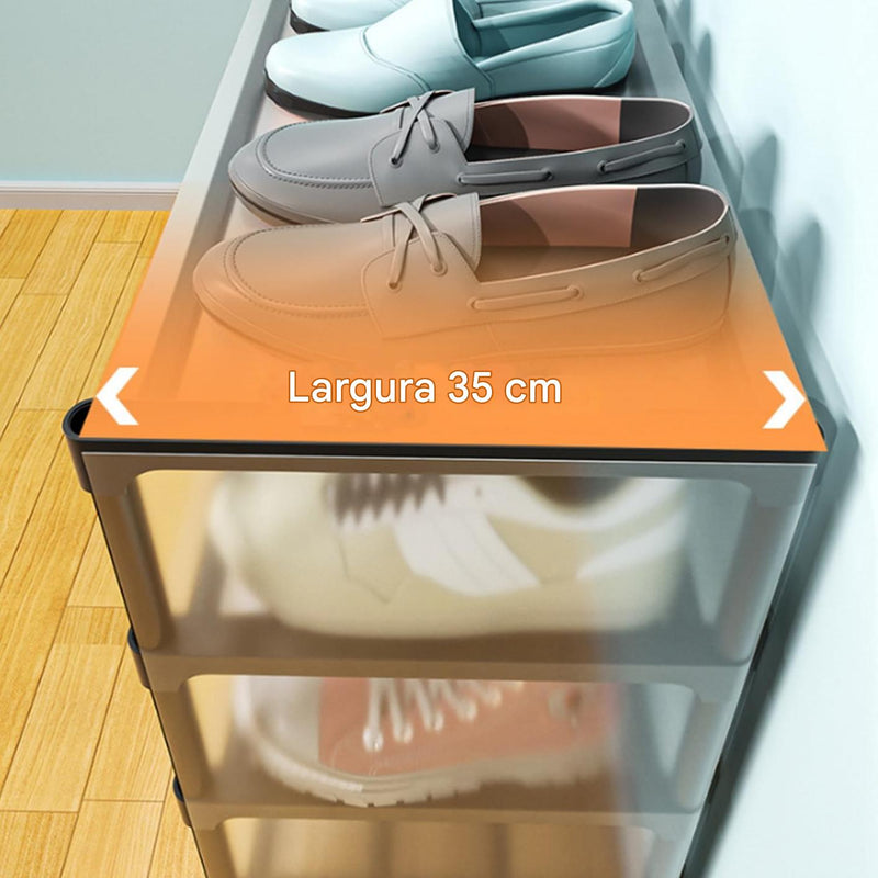 Armário  Empilhável Para Sapatos