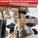 Mini Parafusadeira Recarregável 48 em 1 – A Solução Completa em Uma Só Mão