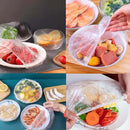 Sacos elásticos para armazenamento de alimentos 100 unidades