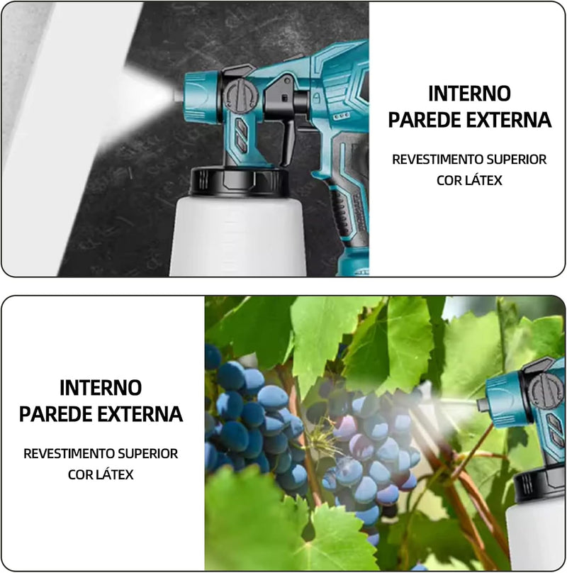 A02 - Pistola de Pintura  Elétrica -Resultado de Profissional sem Sujeira