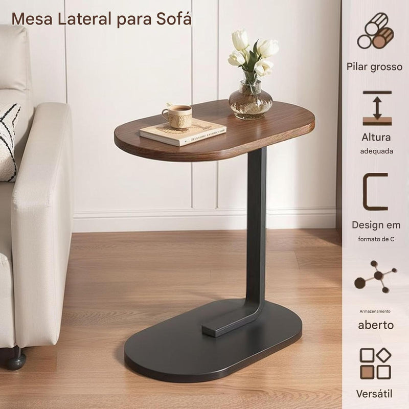 Mesa Lateral C Para Lanches