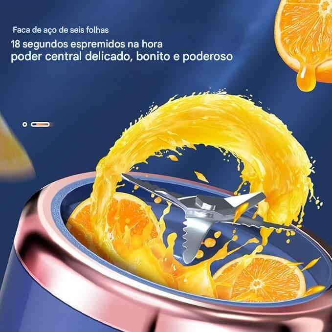 PowerJuice Pro™ – Mini Liquidificador Portátil Recarregável de Alta Velocidade