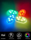 Luzes Led com Sensor para Interior de Carros