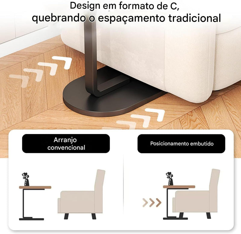 Mesa Lateral C Para Lanches