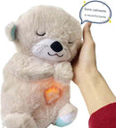 Urso de Ninar Musical com Luz Noturna - Brilho Shop