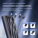 Power Bank Fast Charge de 20.000 mAh - Brilho Shop