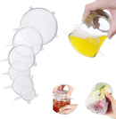 Tampas de Silicone Ajustáveis - Brilho Shop