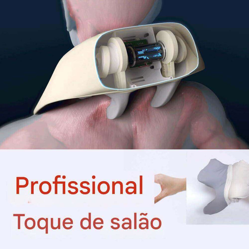 Massageador Portátil de Pescoço e Ombros com Calor