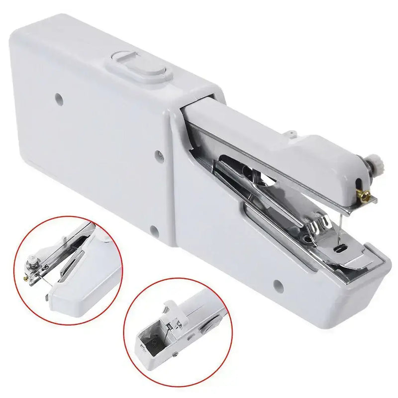 Costura Mágica Portátil™ – Mini Máquina de Costura Elétrica Sem Fio para Reparos Rápidos