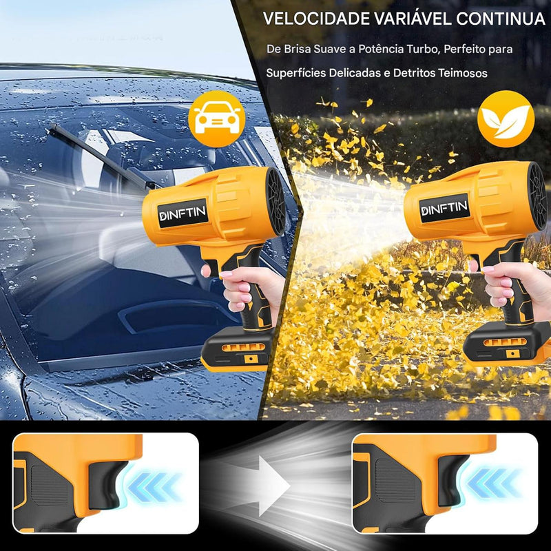 Soprador de Folhas Portátil